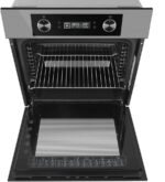 Шкаф духовой электрический Maunfeld AEOH60102S, 60л, дверца с 3 стеклами, нержавеющая сталь 7