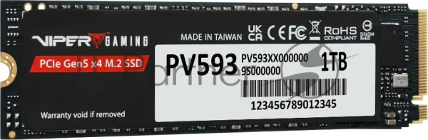 Накопитель SSD M.2 PCIE 1Tb 2280 NVMe PV593P1TbM28H PATRIOT 1