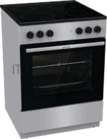Плита электрическая Gorenje GEC6A11SG серый, конфорок 4 электрических, духовка 65 л, 60 см x 85 см x 60 см 2