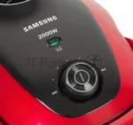 Пылесос Samsung VC20M257AWR красный, 460/2000 Вт, уборка сухая, пылесборник мешок 2.5 л 5