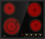 Варочная поверхность Gorenje EC642CLB, конфорок: 4 шт., стеклокерамика, независимая, черный 11