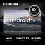 Телевизор Hyundai 50" H-LED50BU7006 черный LED UHD 60Hz Smart TV 1.5GB/8GB 13