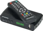 Приставка для цифрового ТВ Hyundai H-DVB500 черный, DVB-T2, DVB-T, DVB-C, HDMI, USB 2.0 х2 9