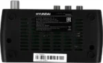 Приставка для цифрового ТВ Hyundai H-DVB500 черный, DVB-T2, DVB-T, DVB-C, HDMI, USB 2.0 х2 11