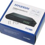 Приставка для цифрового ТВ Hyundai H-DVB200 черный, DVB-T2, DVB-T, DVB-C, HDMI, USB 2.0