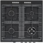 Плита газовая Gefest ПГ 6500-04 0244 черный, конфорок 4 шт, духовка 52 л, 60 см x 85 см x 60 см 2