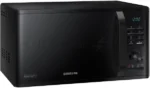 Микроволновая печь Samsung MG23K3515AK/BW черный, 23 л, 800 Вт, переключатели - кнопки, поворотный механизм 4