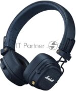 Беспроводные/проводные наушники Marshall Major V синий, накладные, Bluetooth + проводной, беспроводная зарядка, до 100 ч 4