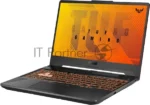 Ноутбук ASUS TUF Gaming FA506NCQ-HN031/15.6"/IPS/AMD Ryzen 7 170/16Gb/512Gb SSD/NVIDIA GeForce RTX 3050 4Gb/noOS/черный/2.3kg 12