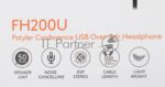 Гарнитура A4Tech Fstyler FH200U серый/синий, проводная 2