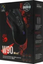 Мышь проводная A4Tech Bloody W90 Max черный, 10000 dpi, USB, кнопки - 10 2