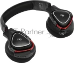 Гарнитура Bloody MR710 чёрный, беспроводная + проводная, Bluetooth, до 44 ч, подсветка 8