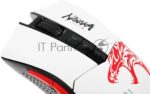 Мышь беспроводная A4Tech Bloody R90 Plus Naraka белый, 5000 dpi, радиоканал, USB, кнопки - 8 11
