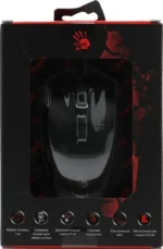 Мышь проводная A4Tech Bloody V9M черный, 4000 dpi, USB, кнопки - 9 3