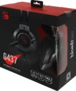 Гарнитура Bloody G437 чёрный, проводная, подсветка 2