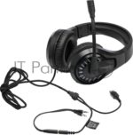 Гарнитура Bloody G230P чёрный, проводная, USB, подсветка 12