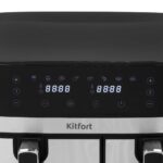 Аэрогриль Kitfort КТ-2261 черный, 2700 Вт, 8.2 л, сенсор, 8 программ 8