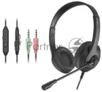Гарнитура A4Tech Fstyler FH100 чёрный, проводная 2