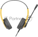 Гарнитура A4Tech Fstyler FH100U желтый/черный, проводная 8