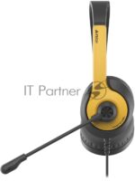 Гарнитура A4Tech Fstyler FH100U желтый/черный, проводная 10