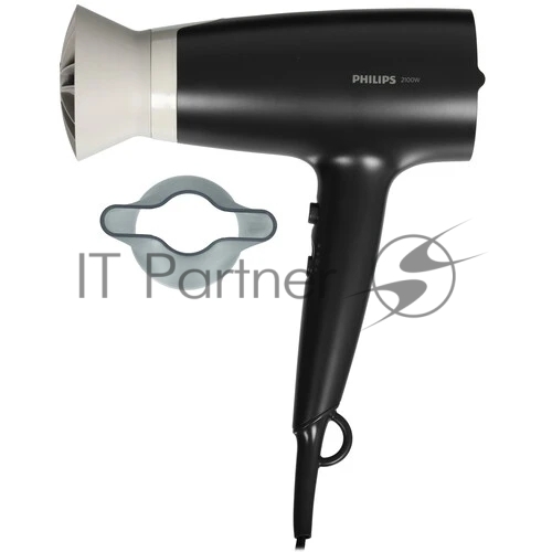 Фен Philips BHD351/10 черный, 2100 Вт, ионизация 1