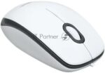 Мышь проводная Logitech M100R белый, 1000 dpi, USB, кнопки - 3 3