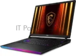 Ноутбук MSI Raider 16 HX AI A2XWHG-814XRU/16"/IPS/Intel Core Ultra 7 255HX/32Gb/1Tb SSD/NVIDIA GeForce RTX5070Ti 12Gb/DOS/черный/2.7kg 12