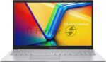 Ноутбук ASUS VivoBook X1504VA-BQ4060/15.6"/IPS/Intel Core 3 100U/16Gb/512Gb SSD/Intel Graphics/noOS/серебристый/1.7kg 11