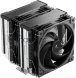 Кулер для процессора DEEPCOOL AG620 G2 LGA1954/1851/1700/AM5/AM4 (9шт/кор, TDP 270W, PWM, DUAL Black Fan 120mm, 6 тепл. трубок, черный) RET 9