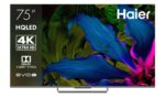 Телевизор Haier 75" DH1WVJD02RU S6 серый QLED 4K UHD 144Hz Smart TV 3GB/32GB 1