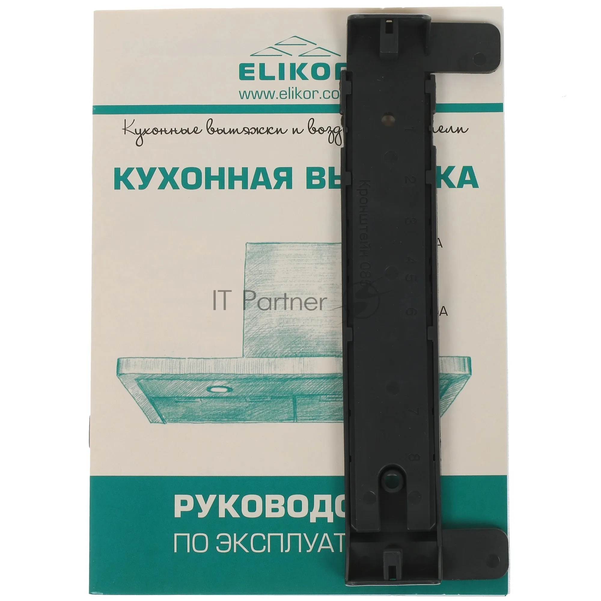 Вытяжка каминная Elikor Квадра 60Н-430-К3Д нержавеющая сталь, 60 см, 430 куб. м/ч, 54 дБ