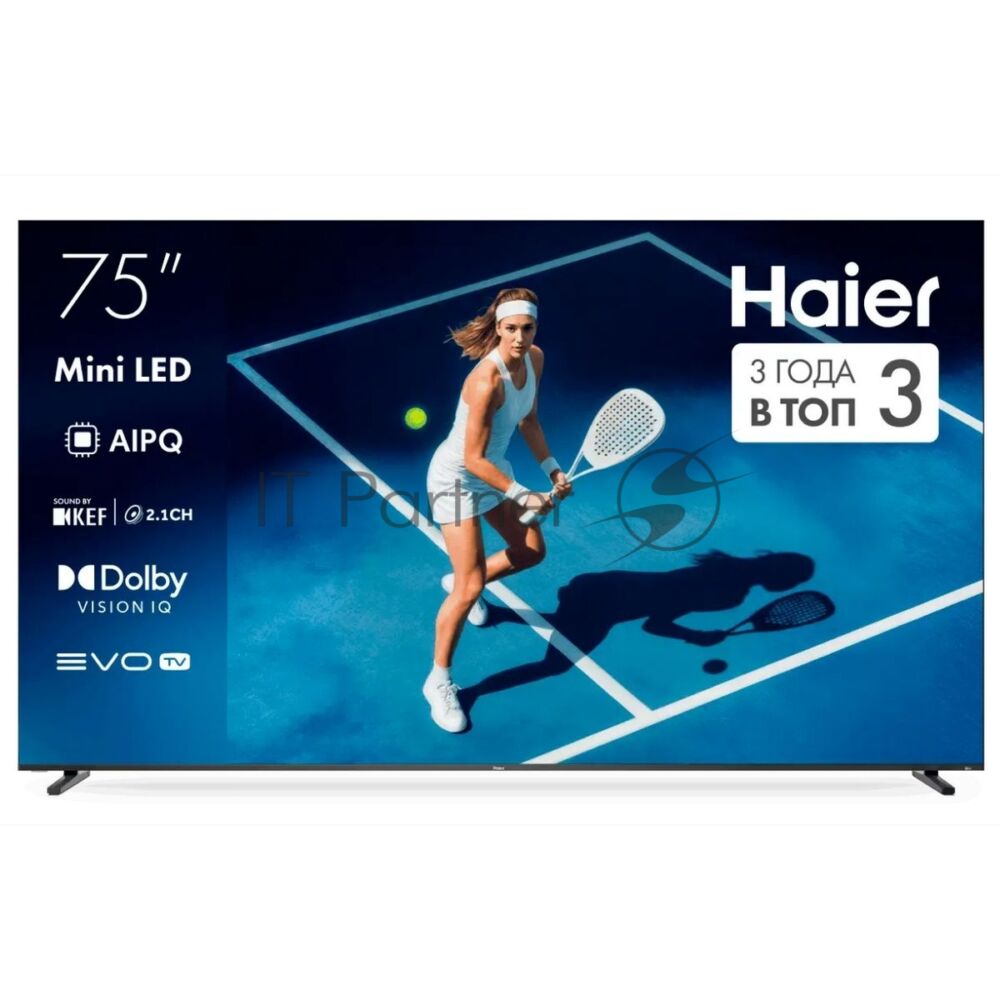 Телевизор Haier 75" DH1ZX8E00RU M7 черный MiniLED 4K UHD 144Hz Smart TV Android 4GB/64GB 1 Телевизор Haier 75" DH1ZX8E00RU M7 черный MiniLED 4K UHD 144Hz Smart TV Android 4GB/64GB 1