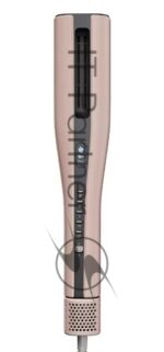 Фен-выпрямитель для волос Haier HHS-605 розовый, 210 °C, 4 режима 1