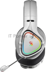 Гарнитура проводная с микрофоном A4Tech Bloody MR710 серый BT оголовье (MR710 GREY) 2