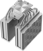 Кулер для процессора DEEPCOOL AG620 G2 WH LGA1954/1851/1700/AM5/AM4 (9шт/кор, TDP 270W, PWM, DUAL Black Fan 120mm, 6 тепл. трубок, белый) RET 4