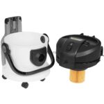 Пылесос моющий Karcher SE 4 Plus *EU белый, 400/1000 Вт, уборка влажная/сухая, пылесборник контейнер/мешок 4 л 3