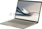 Ноутбук Asus Zenbook 14 UX3407NA-QD100W/14"/OLED/Qualcomm Snapdragon X2 Elite/32Gb/1Tb SSD/Qualcomm Adreno/Windows 11 Home/бежевый/0.99kg 9