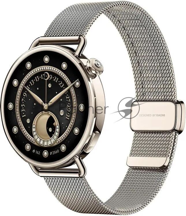 Умные часы Xiaomi Watch S4, 1.32", AMOLED, 4G, Wi-Fi, Bluetooth, NFC, USB, IP68, золотистый 1