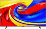 Телевизор TCL 43" 43P7L черный QLED UHD 60Hz Smart TV Google TV 2GB/16GB 9