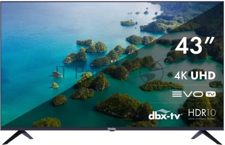 Телевизор Haier 43" S2 черный LED 4K UHD 60Hz Smart TV 2GB/32GB 1