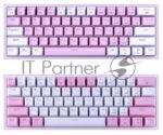 Клавиатура Redragon Fizz проводная, USB Type-A, розовый 2
