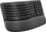 Клавиатура Logitech Wave Keys беспроводная, Bluetooth, радиоканал, серый 4