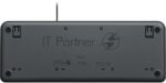Клавиатура Logitech K106 проводная, USB Type-A, чёрный 1