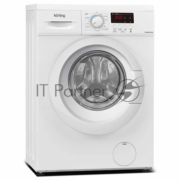 Стиральная машина Korting KWM 40B1060 белый, загрузка фронтальная 6 кг, 1000 об/мин, класс: А+
