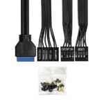 Корпус ExeGate BAA-503U2-AAA400, Mini-Tower, чёрный, 1 x 80/90 мм, БП 400 Вт 4