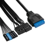 Корпус ExeGate MA-371X-UN500, Mini-Tower, чёрный, БП 500 Вт 3