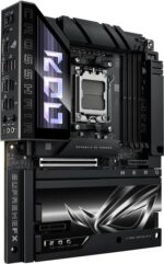 Материнская плата ASUS ROG CROSSHAIR X870E HERO BTF, AM5, AMD X870E, 4xDDR5, 4xSATA, 5xM.2, 1xPCIe 5.0 x16, 1xPCIe 4.0 x4, 1xHDMI, 1x2.5Gb LAN, 1x5Gb LAN, Wi-Fi 7, Bluetooth 5.4, 2xUSB-C 40Gbps (USB4 / Gen3x2), 2xUSB-C 20Gbps (USB 3.2 Gen2x2), 6xUSB-A 10Gbps, 3x3.5 мм, 7.1, ATX 8