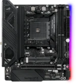 Материнская плата ASUS ROG CROSSHAIR VIII IMPACT, AM4, AMD X570, 2xDDR4, 4xSATA, 2xM.2, 1xPCIe 4.0 x16, 1x1Gb LAN, Wi-Fi 6, Bluetooth 5.0, 1xUSB-C 10Gbps, 5xUSB-A 10Gbps, 2xUSB-A 5Gbps, 7.1, Mini-DTX 8