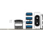 Материнская плата Gigabyte B550M-K WIFI6E, AM4, AMD B550, 4xDDR4, 4xSATA, 2xM.2, 1xPCIe 4.0 x16, 1xPCIe 3.0 x1, 1xHDMI, 1xDP, 1x1Gb LAN, Wi-Fi 6E, Bluetooth 5.3, 4xUSB-A 5Gbps, 4xUSB-A 2.0, 1xPS/2, 3x3.5 мм, 7.1, mATX