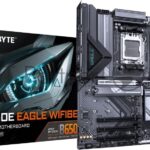 Материнская плата Gigabyte B650E EAGLE WIFI6E, AM5, AMD B650E, 4xDDR5, 4xSATA, 3xM.2, 1xPCIe 5.0 x16, 1xPCIe 4.0 x4, 2xPCIe 3.0 x1, 1xHDMI, 1xDP, 1x2.5Gb LAN, Wi-Fi 6E, Bluetooth 5.3, 1xUSB-C 5Gbps, 2xUSB-A 10Gbps, 2xUSB-A 5Gbps, 4xUSB-A 2.0, 1xPS/2, 3x3.5 мм, 7.1, ATX